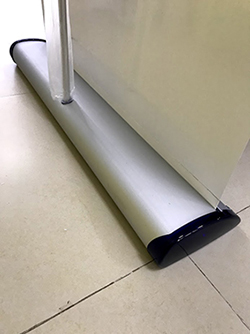 Giá cuốn hào hoa nhôm 1 mặt 80x200